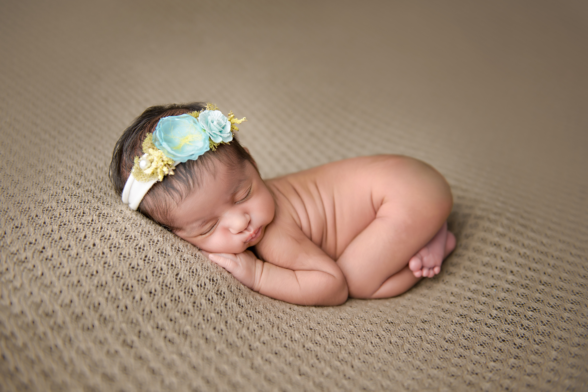 Newborn Photography Naked Brown Backdrop