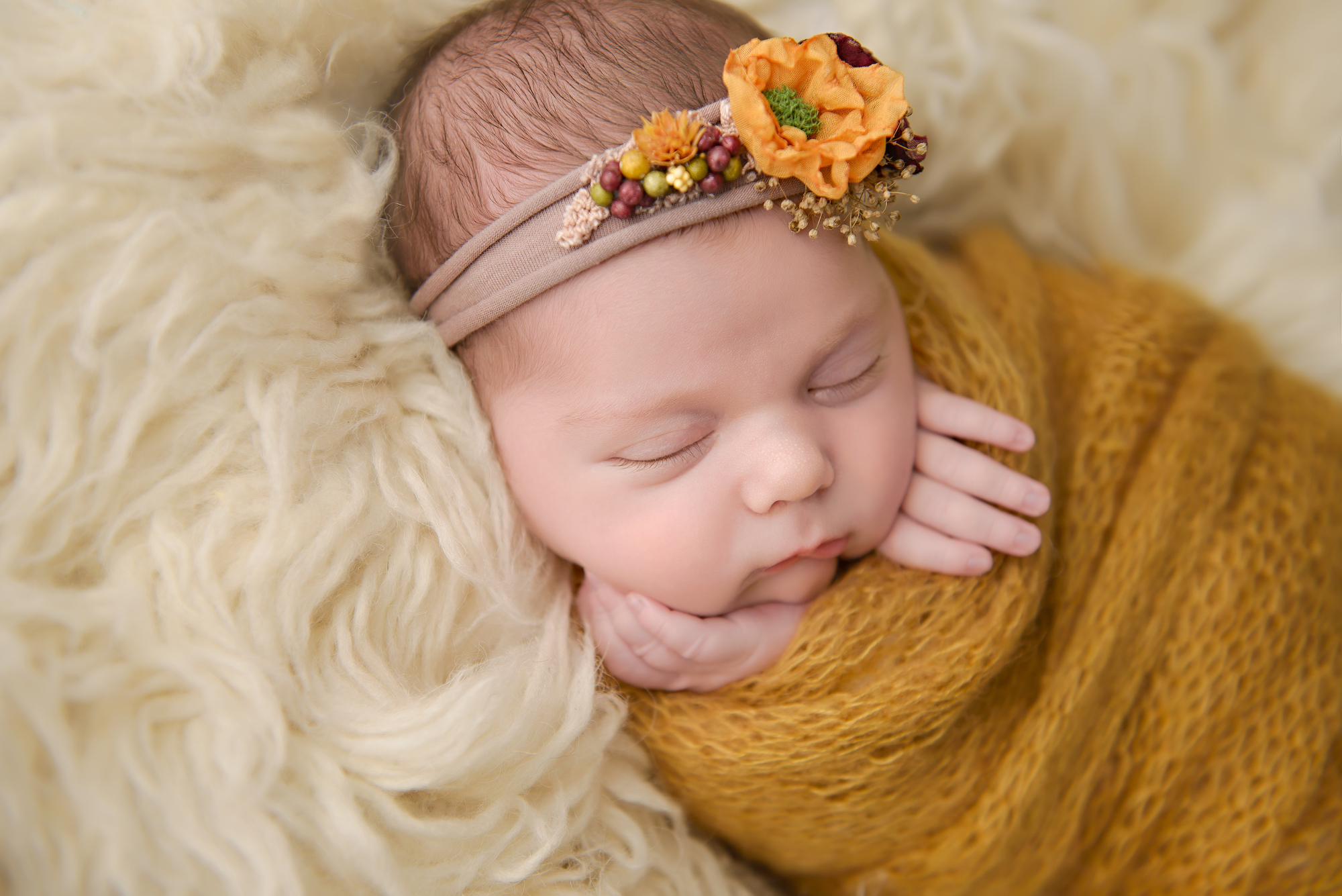 Calgary Newborn Photography Closeup
