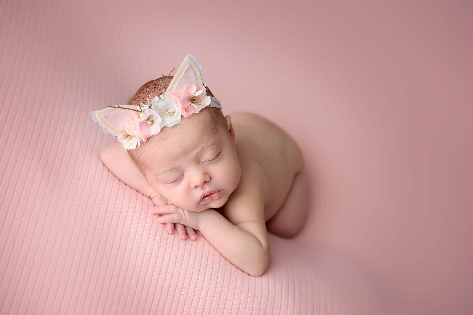 Calgary Newborn Baby Pink Backdrop