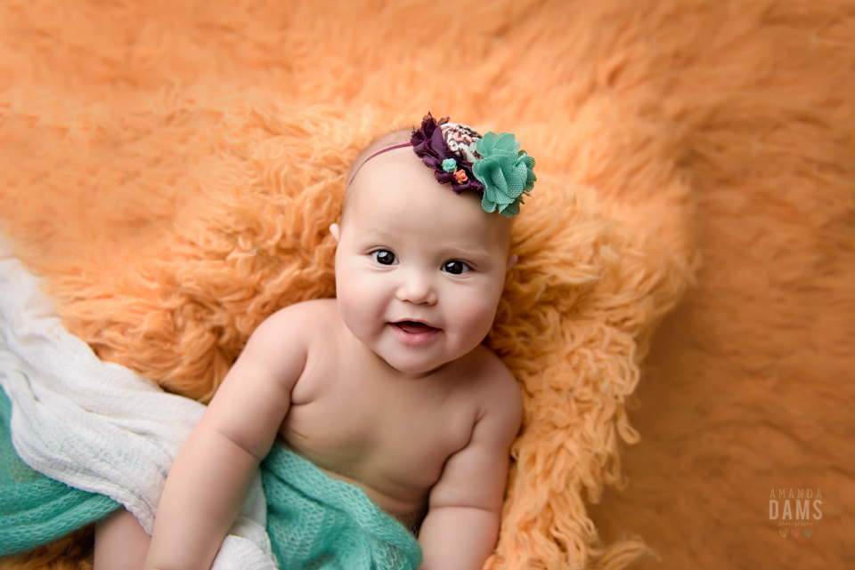 Calgary Baby & Family Photographer | Tummy Time – Zahra