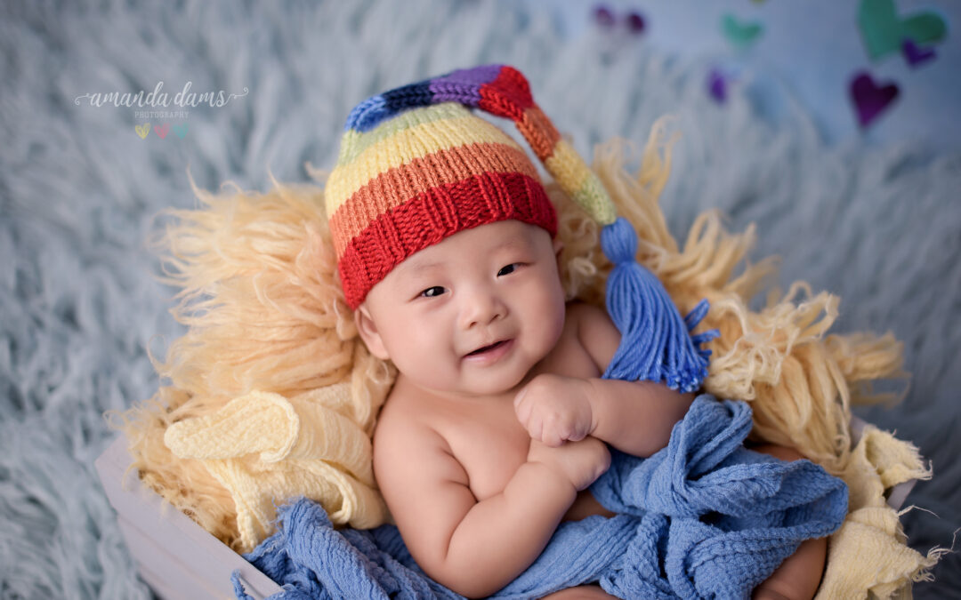 100 Days Baby Photography Session in Calgary AB | Ayden