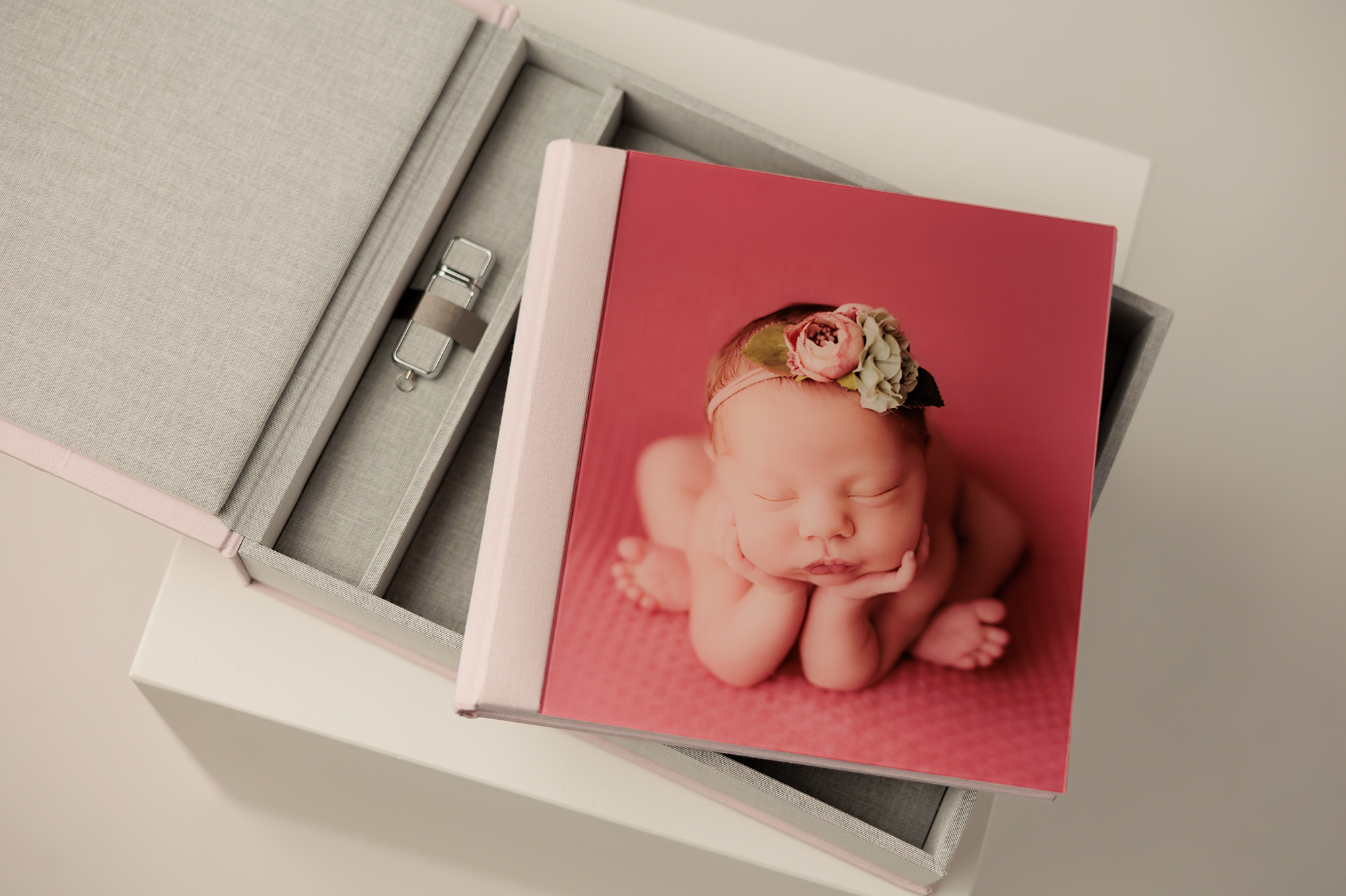Premium Acrylic Album for Newborn Photography