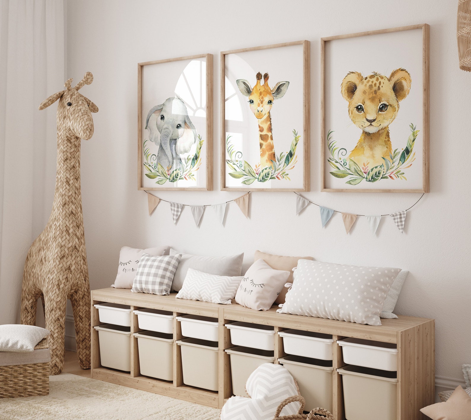Animal Safari Nursery Theme