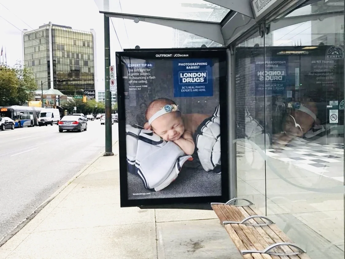 London Drugs Campaign Bus Stop London Drugs Campaign Bus Stop